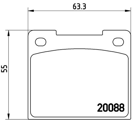 BREMBO P 86 001 Kit...