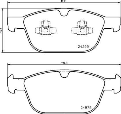 BREMBO P 86 023 PRIME LINE...