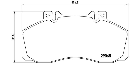 BREMBO P A6 008 Kit...