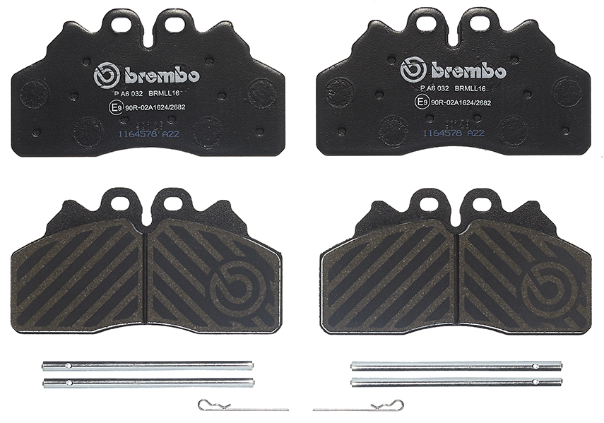 BREMBO P A6 032 PRIME LINE Bremsbelagsatz, Scheibenbremse