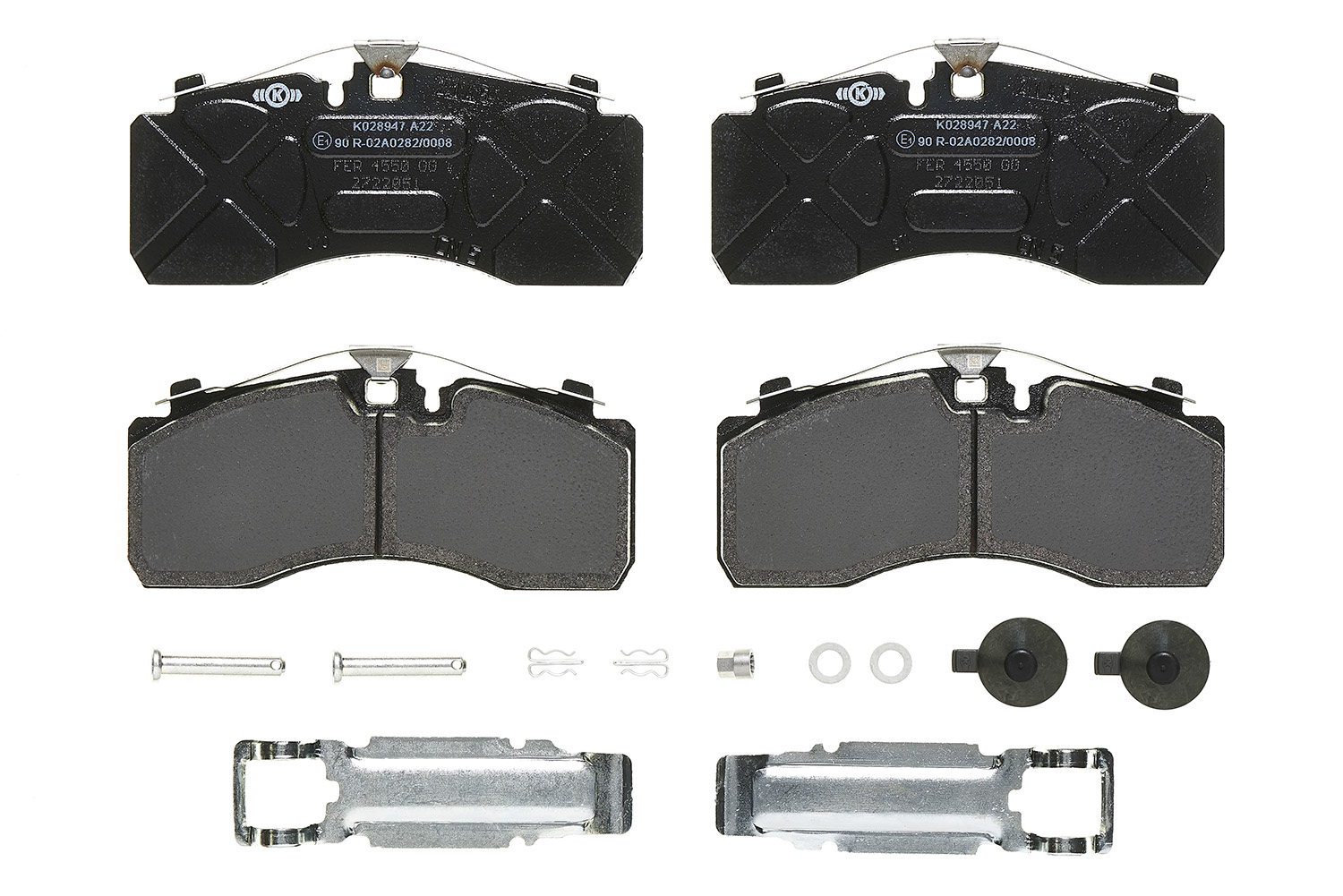 BREMBO P A6 228S PRIME LINE - ProTecS Bremsbelagsatz, Scheibenbremse