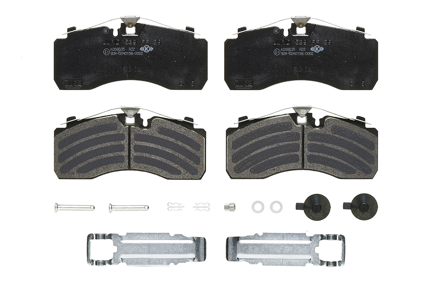 BREMBO P A6 528S PRIME LINE - ProTecS Bremsbelagsatz, Scheibenbremse