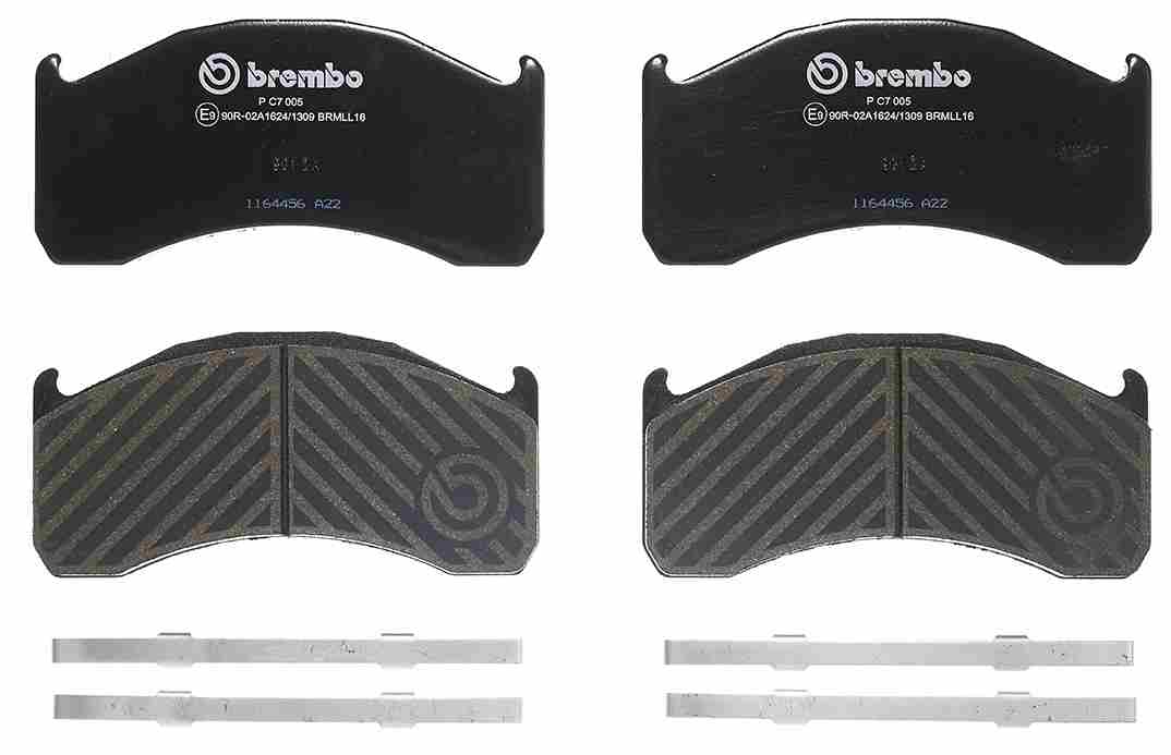 BREMBO P C7 005 PRIME LINE Bremsbelagsatz, Scheibenbremse