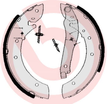 BREMBO S 61 510 ESSENTIAL LINE Bremsbackensatz