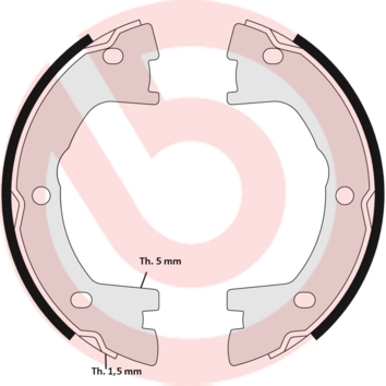 BREMBO S A6 506 Sada...