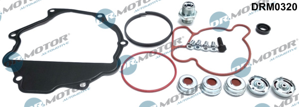 Dr.Motor Automotive DRM0320 Kit riparazione, Pompa a depressione (Sistema frenante)