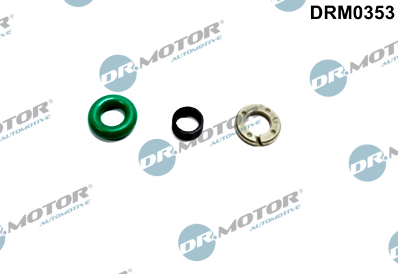 Dr.Motor Automotive DRM0353 Kit anelli tenuta, Iniettore-Kit anelli tenuta, Iniettore-Ricambi Euro