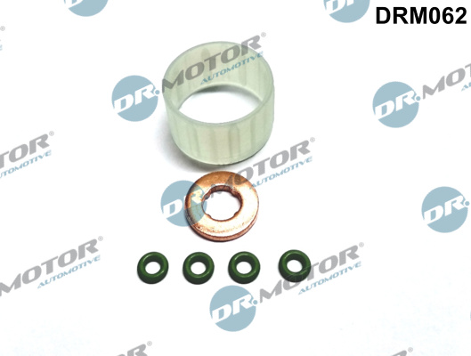 Dr.Motor Automotive DRM062 Kit guarnizioni, Iniettore-Kit guarnizioni, Iniettore-Ricambi Euro
