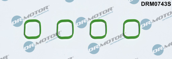Dr.Motor Automotive DRM0743S Guarnizione, Collettore aspirazione-Guarnizione, Collettore aspirazione-Ricambi Euro