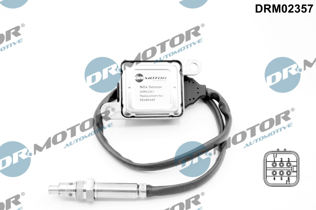Dr.Motor Automotive DRM02357 NOx-Senzor, NOx-Katalyzátor