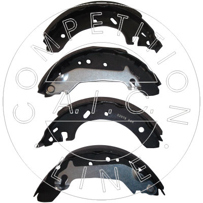 AIC 53076 Pôvodná kvalita AIC Brake Shoe Set