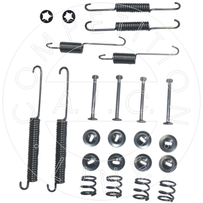 AIC 54809 Pôvodná kvalita AIC Accessory Kit, brake shoes