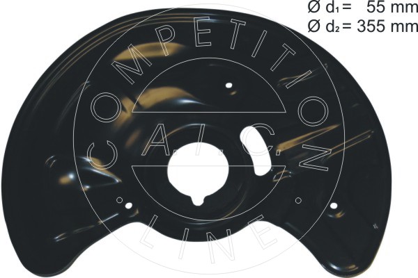 AIC 55194 terelőlemez, féktárcsa Első tengely bal MERCEDES-BENZ