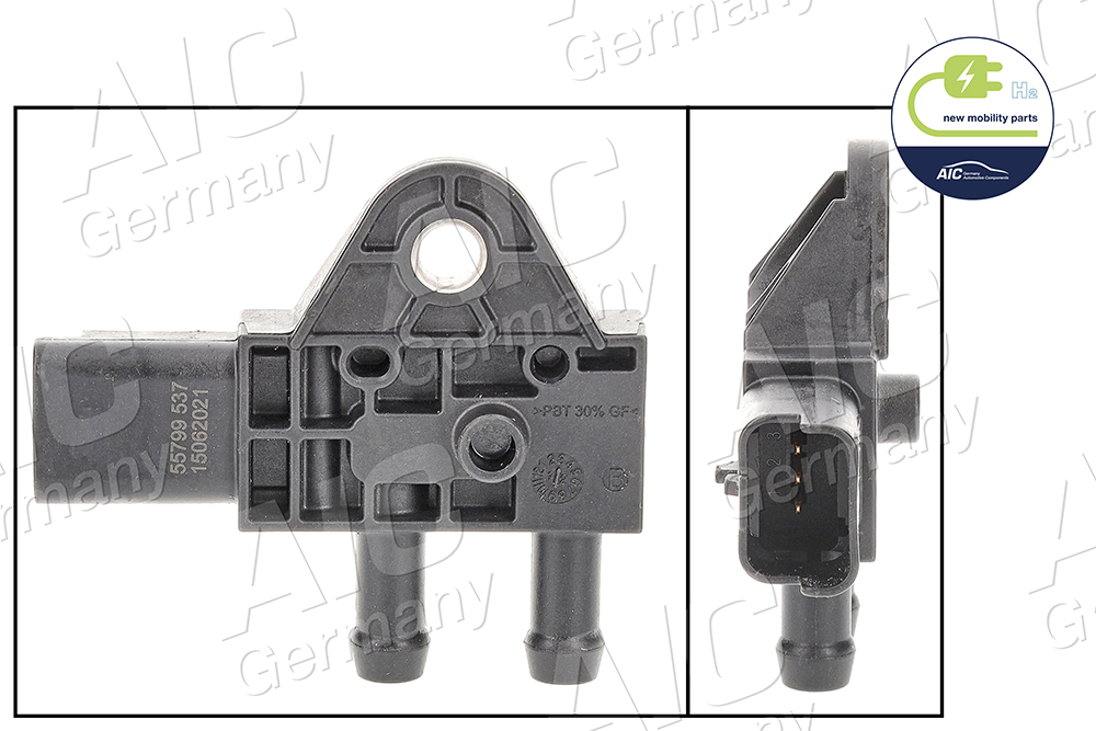 AIC 55799 Érzékelő, kipufogógáz-nyomás CITROËN FIAT LANCIA MINI PEUGEOT