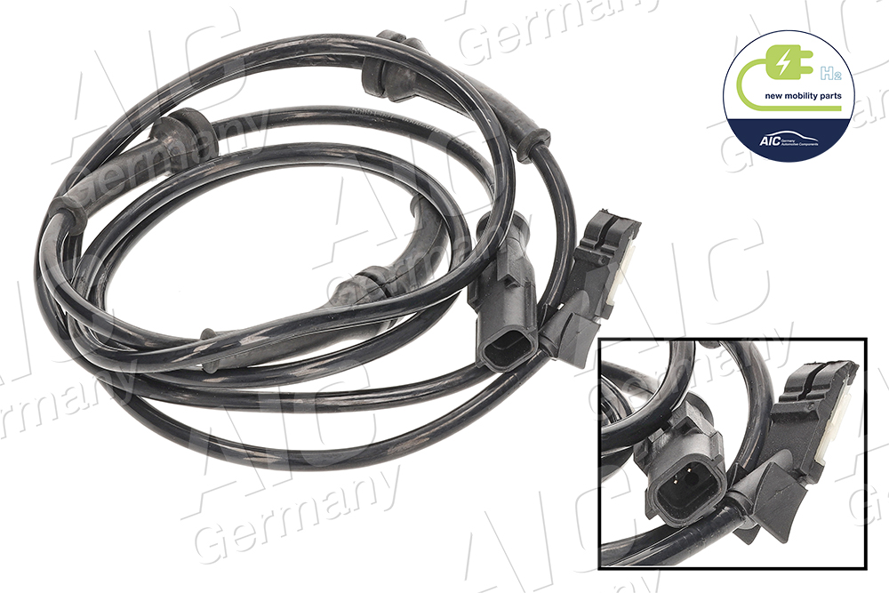 AIC 55851 érzékelő, kerékfordulatszám Hátsó tengely jobb MERCEDES-BENZ RENAULT