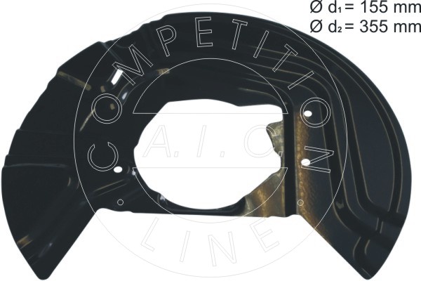AIC 55909 terelőlemez, féktárcsa Első tengely jobb BMW