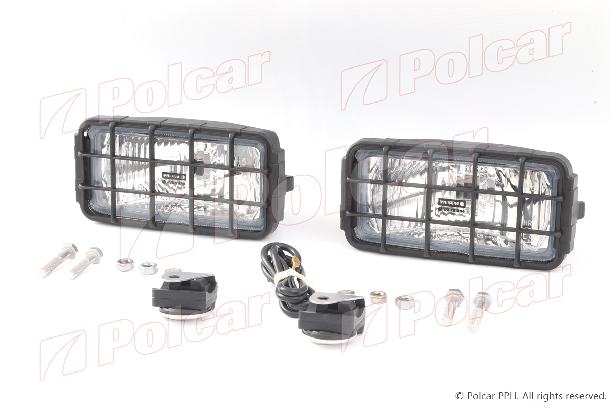 POLCAR 6910291E Sada diaľkových svetlometov