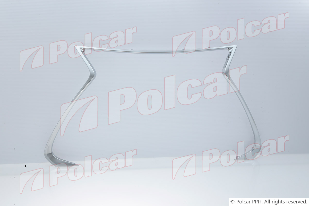 POLCAR 80D10518 Rámik, mriežka ​​chladiča