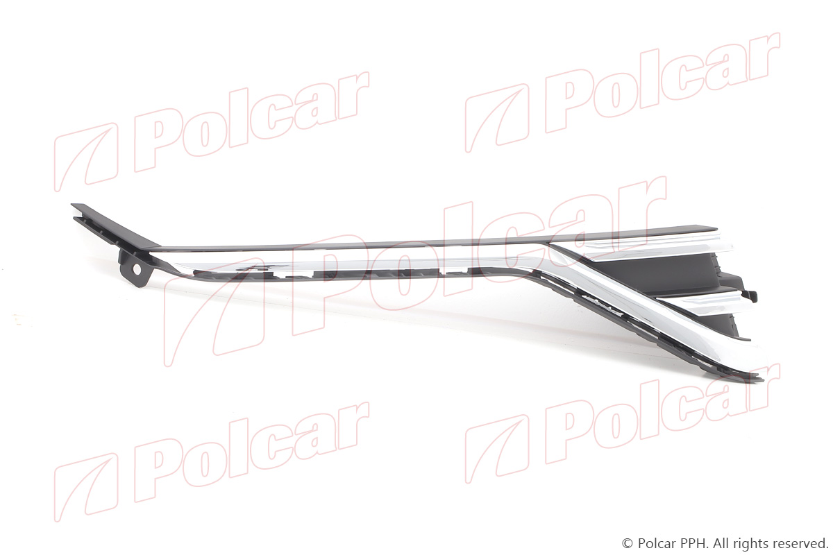POLCAR 95K205-6 Ozdobná/ochranná lišta, mriežka ​​chladiča