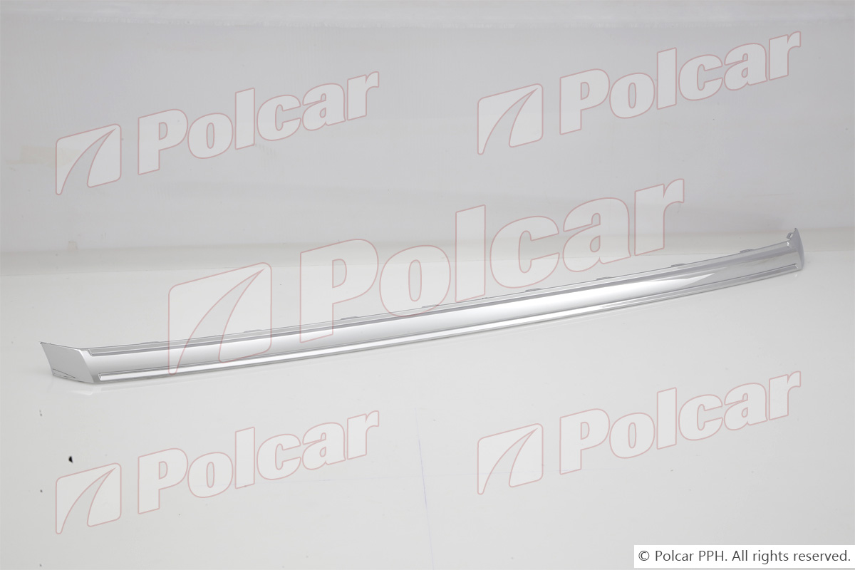 POLCAR 95N205-1 Ozdobná/ochranná lišta, mriežka ​​chladiča
