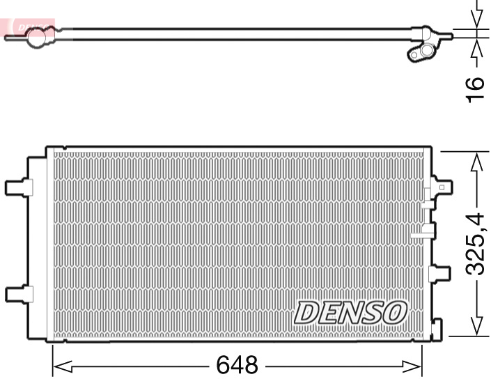 DENSO DCN02021 Kondenzátor,...