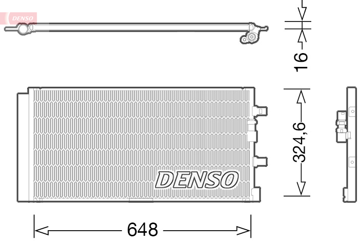 DENSO DCN02024 Kondenzátor,...