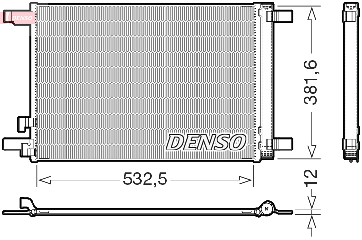 DENSO DCN02048 кондензатор,...