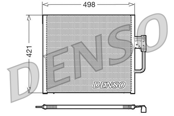 DENSO DCN05015 Condensatore, Climatizzatore-Condensatore, Climatizzatore-Ricambi Euro