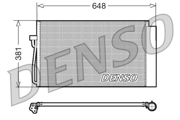 DENSO DCN05017 Condenser,...