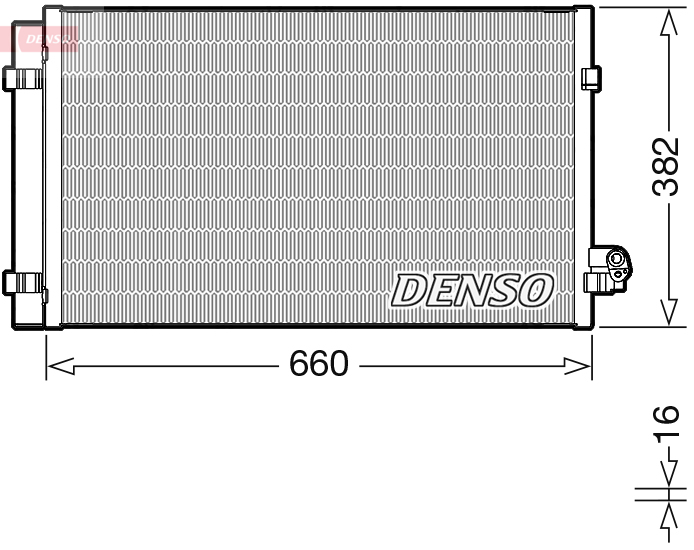 DENSO DCN05107 Kondenzátor,...