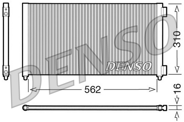 DENSO DCN09102 Kondenzátor,...