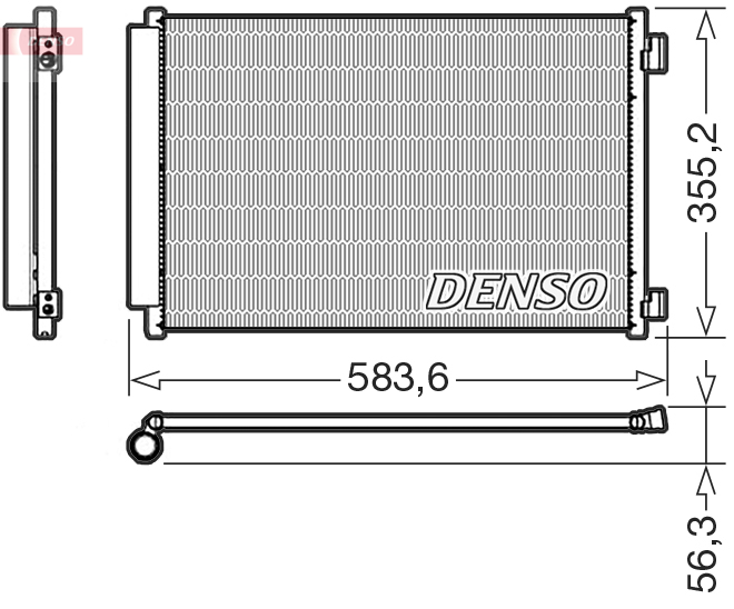 DENSO DCN09146 кондензатор,...