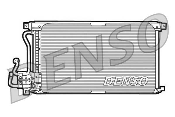 DENSO DCN10010 Condensatore, Climatizzatore-Condensatore, Climatizzatore-Ricambi Euro