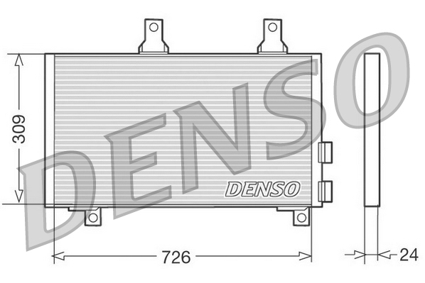 DENSO DCN11003 Kondenzátor,...