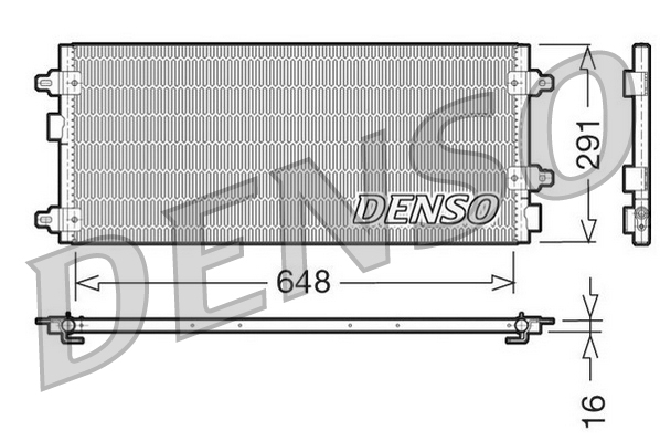 DENSO DCN13003 Kondenzátor,...