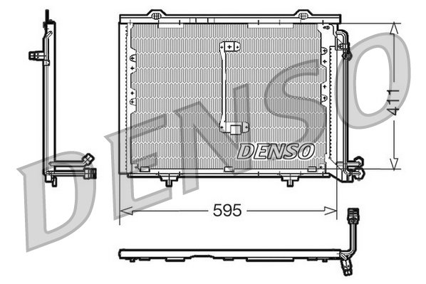 DENSO DCN17013 Condensatore, Climatizzatore-Condensatore, Climatizzatore-Ricambi Euro