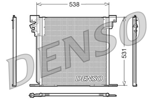 DENSO DCN17030 Condensatore, Climatizzatore