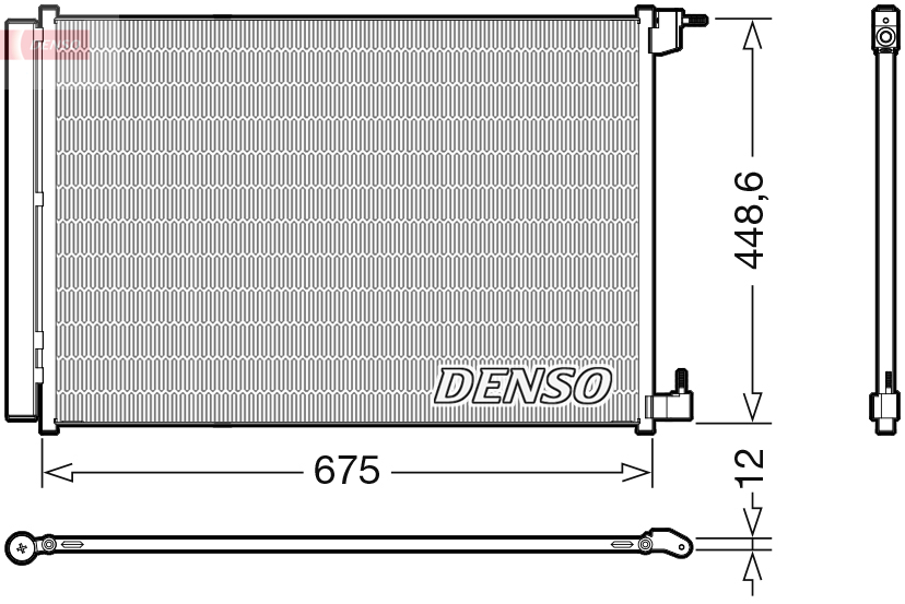 DENSO DCN17060 Condensatore, Climatizzatore