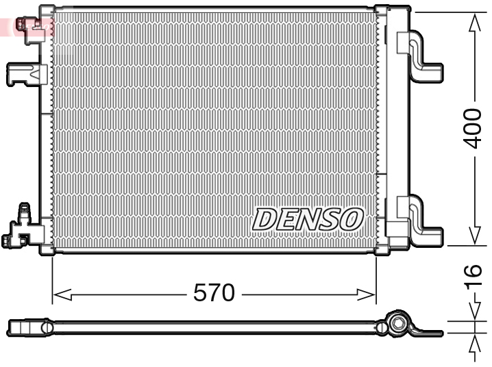 DENSO DCN20001 Kondenzátor,...