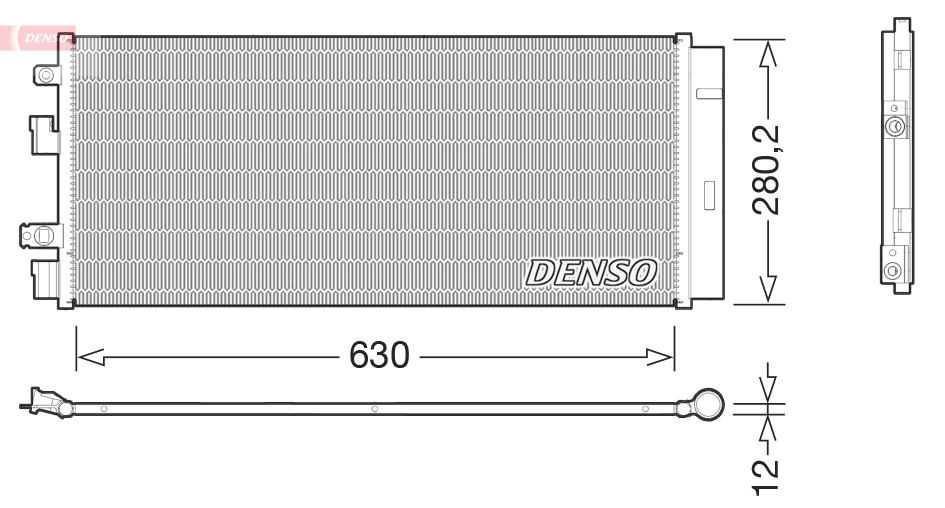 DENSO DCN20018 Condensatore, Climatizzatore