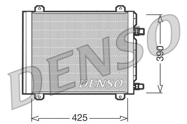DENSO DCN23004 Condensatore, Climatizzatore-Condensatore, Climatizzatore-Ricambi Euro