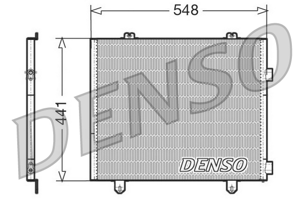 DENSO DCN23025 Condensatore, Climatizzatore