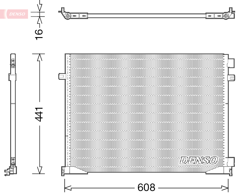 DENSO DCN23035 Condenser,...