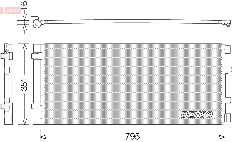 DENSO DCN23037 Condenser,...