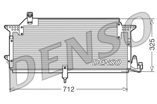 DENSO DCN32005 Condensatore, Climatizzatore-Condensatore, Climatizzatore-Ricambi Euro