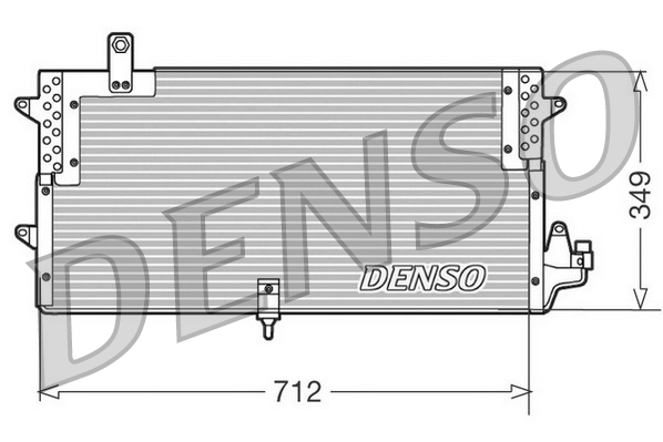 DENSO DCN32006 Condensatore, Climatizzatore
