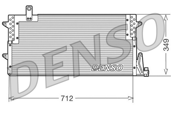 DENSO DCN32007 Condensatore, Climatizzatore