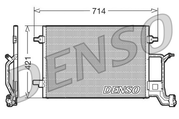 DENSO DCN32019 Condensatore, Climatizzatore