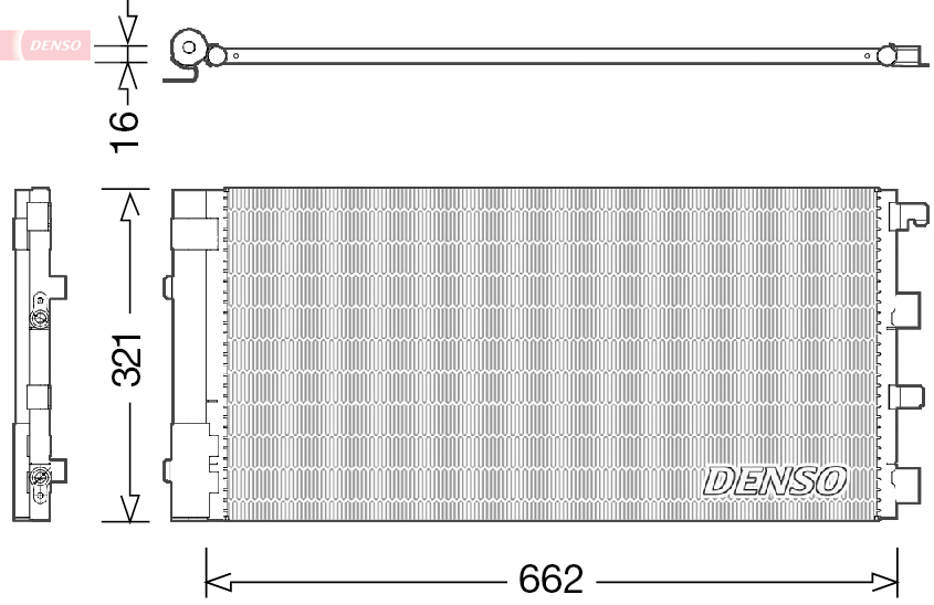 DENSO DCN37002 Condenser,...