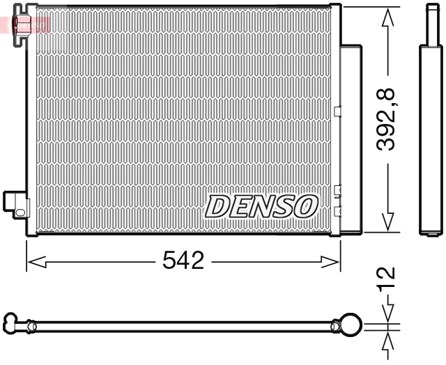 DENSO DCN37004 Condenser,...